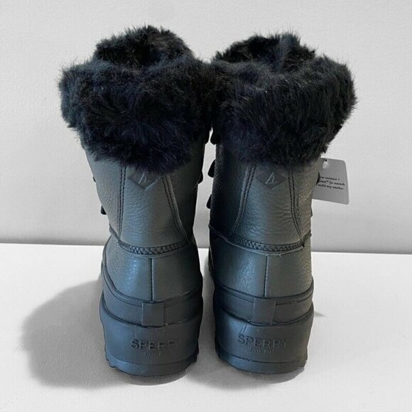 Sperry Top-Sider Maritime Winter Boots Black 7 - Picture 6 of 12